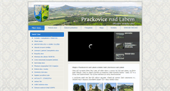 Desktop Screenshot of prackovice-litochovice.cz