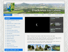 Tablet Screenshot of prackovice-litochovice.cz